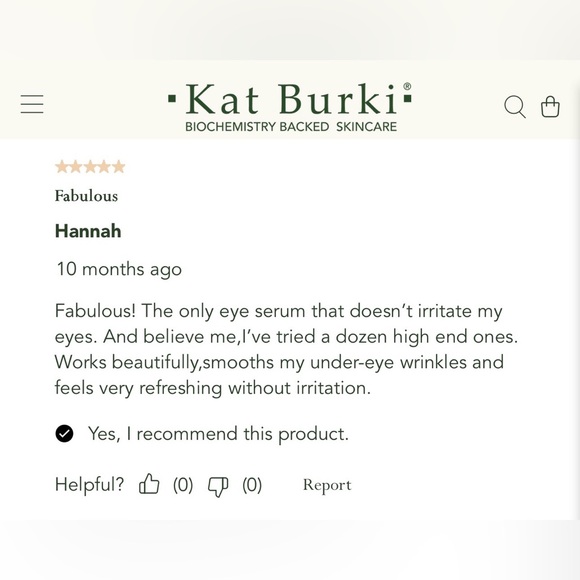 KAT BURKI REVERSAL ROSE HIP INTENSE RECOVERY EYE SERUM! BRAND NEW In the box! - Picture 10 of 13